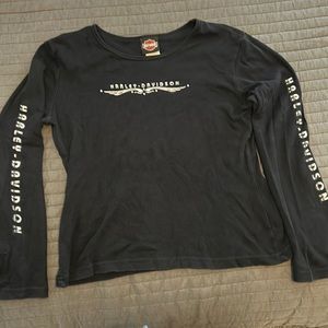 Harley Davidson Size XL but fits like a large black